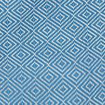 Cesme Hammam Towel light blue & white, 100% cotton | High quality homewares