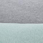 Coria duvet cover, light grey green melange & grey melange & grey, 100% cotton |High quality homewares