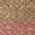 Dasai storage, natural & pink, 100% jute |High quality homewares