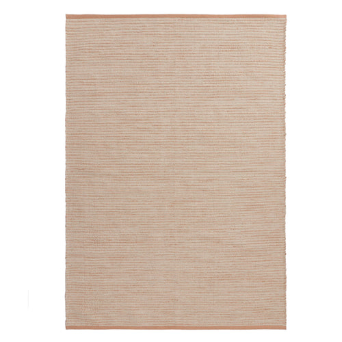 Pale terracotta & Natural white Rug Duburi | Home & Living inspiration | URBANARA