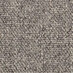Gompti Rug grey melange & natural white, 70% wool & 30% cotton | URBANARA wool rugs