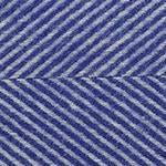 Gotland cushion cover, ultramarine & cream, 100% new wool & 100% linen |High quality homewares