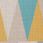 Havant cushion cover in yellow & grey & turquoise, 100% linen |Find the perfect cushion covers