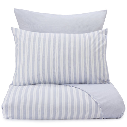 Izeda Pillowcase blue & white, 100% cotton