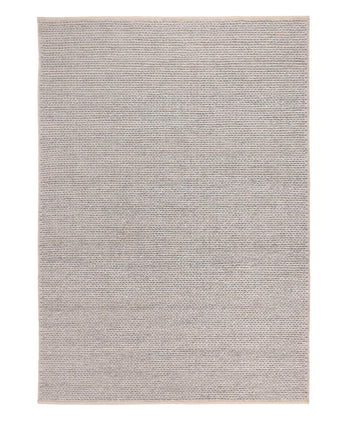 Kalasa Wool Rug [Light grey melange]