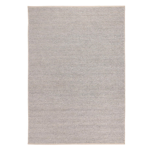 Kalasa Wool Rug [Light grey melange]