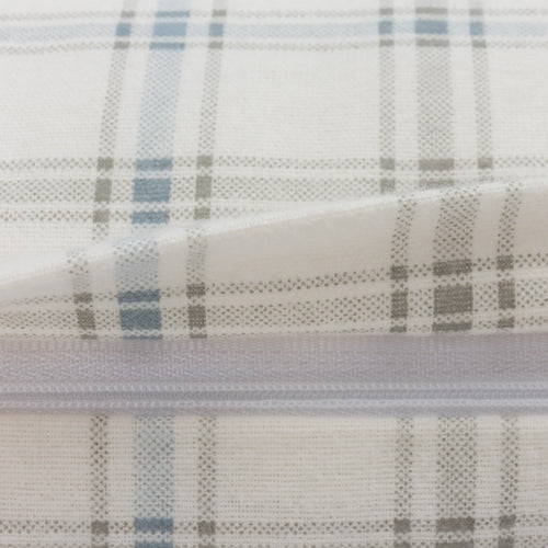 Kotja Pillowcase olive green & light grey & cream, 100% flannel | High quality homewares
