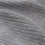 Louzela Towel grey & white, 100% organic cotton | URBANARA cotton towels