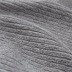 Louzela Beach Towel grey & white, 100% organic cotton | URBANARA beach towels
