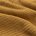 Louzela Towel mustard & white, 100% organic cotton | URBANARA cotton towels