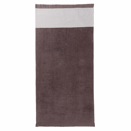 Luni beach towel, grey, 100% cotton