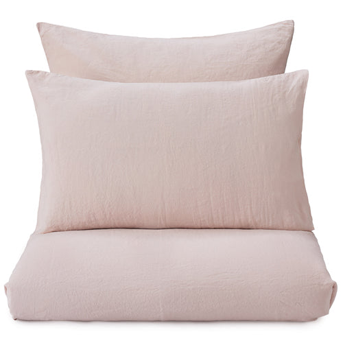 Mafalda Pillowcase light pink, 100% linen