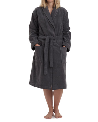 Merouco Bathrobe [Charcoal]