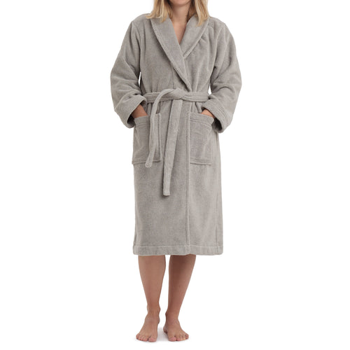 Merouco Organic Bathrobe [Light grey]