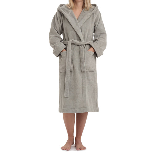 Merouco Capa Organic Bathrobe [Light grey]