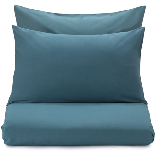 Perpignan Percale Bed Linen teal, 100% combed cotton