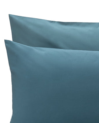 Perpignan Bed Linen teal, 100% combed cotton