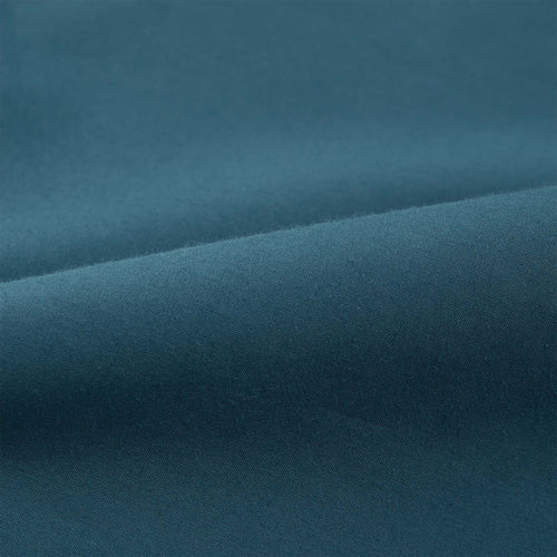 Perpignan Percale Bed Linen teal, 100% combed cotton | URBANARA percale bedding
