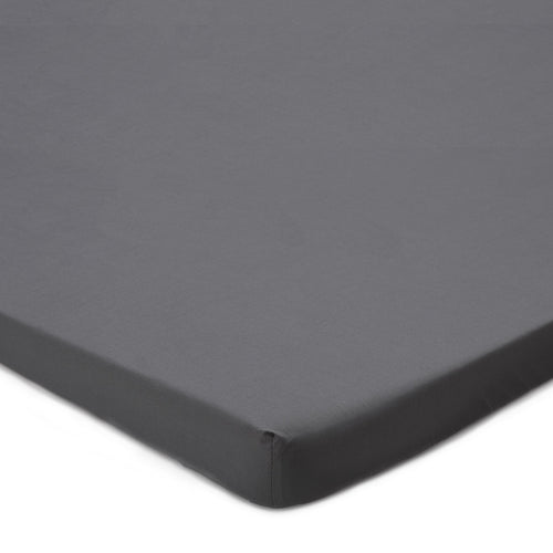 Perpignan Topper Fitted Sheet grey, 100% cotton
