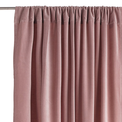 Samana Velvet Curtain in blush pink | Home & Living inspiration | URBANARA