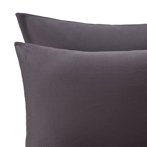 Samares Pillowcase in charcoal | Home & Living inspiration | URBANARA