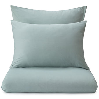 Samares pillowcase, light grey green, 100% cotton