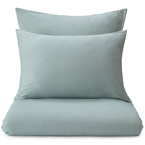 Samares pillowcase, light grey green, 100% cotton