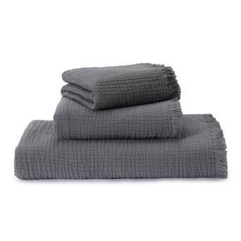 Seia Cotton Towel [Charcoal]