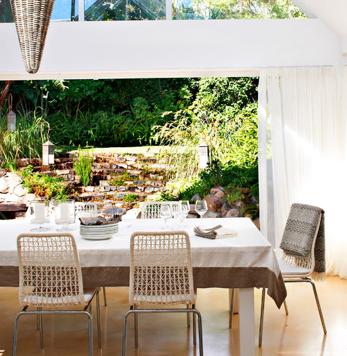 Cavaillon Tablecloth in natural | Home & Living inspiration | URBANARA