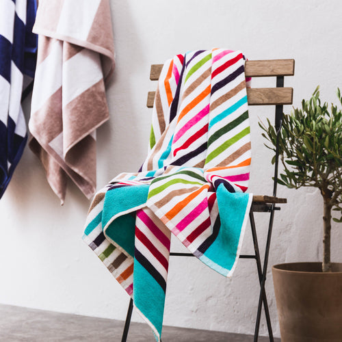 Tavira Beach Towel in multicolour | Home & Living inspiration | URBANARA