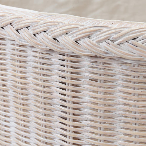 Java laundry basket in chalk white, 100% rattan |Find the perfect laundry baskets