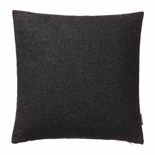 Arica cushion cover, charcoal melange, 100% baby alpaca wool