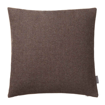 Arica cushion cover, brown melange, 100% baby alpaca wool