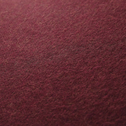 Arica cushion cover, bordeaux red, 100% baby alpaca wool | URBANARA cushion covers