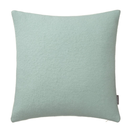 Miramar cushion cover, mint, 100% lambswool