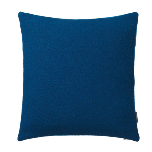 Miramar Cushion teal, 100% lambswool