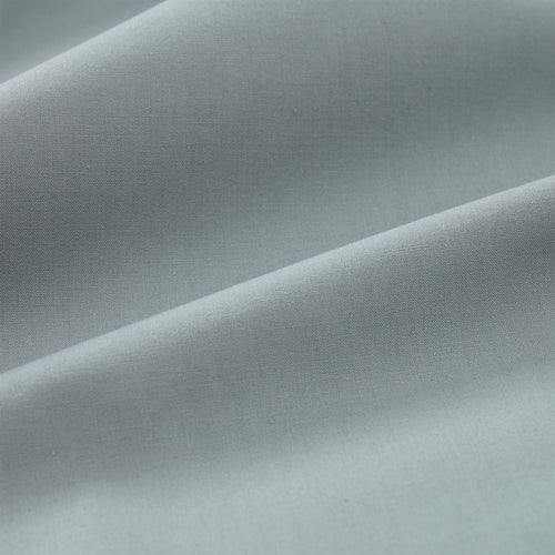Abiul pillowcase, green grey & teal, 100% combed cotton | URBANARA percale bedding
