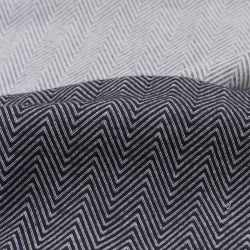 Agrela Flannel Bed Linen, charcoal | URBANARA