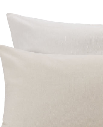 Agrela Pillowcase cream & off-white, 100% cotton
