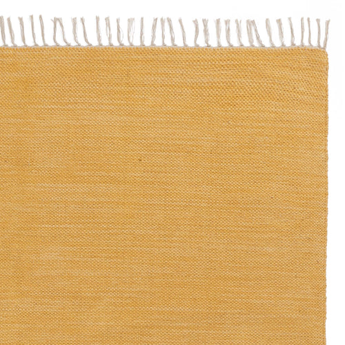 Akora Rug mustard, 100% cotton