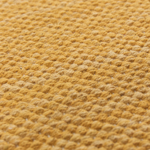 Akora Rug mustard, 100% cotton | High quality homewares