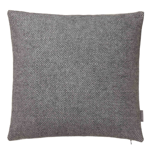 Alanga cushion cover in grey melange & off-white, 100% baby alpaca wool |Find the perfect cushion covers