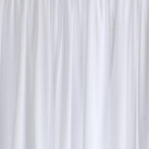 Alegre curtain, white, 100% cotton | URBANARA curtains