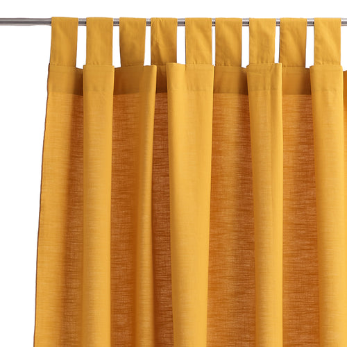 Alentejo Curtain Set in mustard | Home & Living inspiration | URBANARA