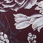 Almadena duvet cover, bordeaux red & multicolour, 100% cotton |High quality homewares