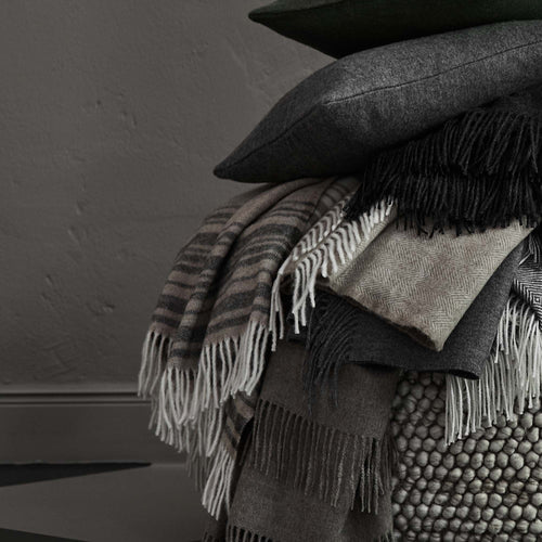 Oroya Alpaca Blanket beige, 50% alpaca wool & 50% merino wool | High quality homewares