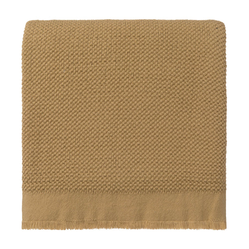 Blanket Alvaro Straw, 100% Recycled cotton