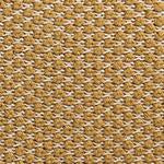 Alvor Blanket mustard & off-white, 100% cotton | High quality homewares