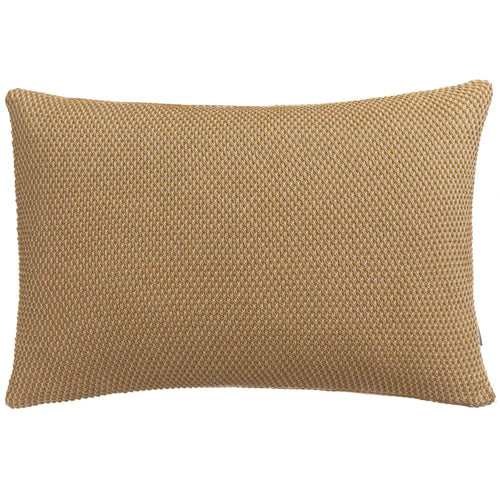 Alvor Cushion Cover mustard & off-white, 100% cotton