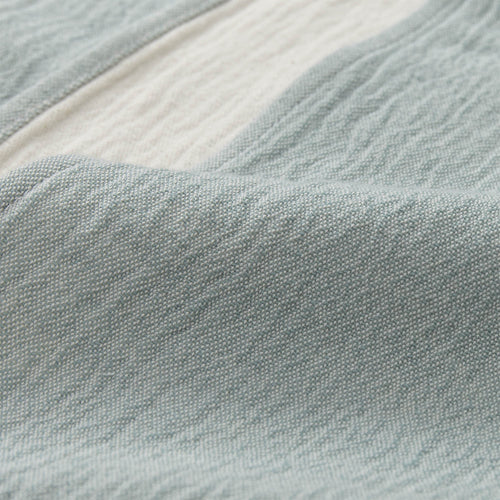 Anaba Blanket in green grey & natural white | Home & Living inspiration | URBANARA